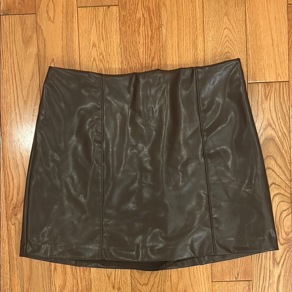 Abercrombie & Fitch Brown Pencil Skirt